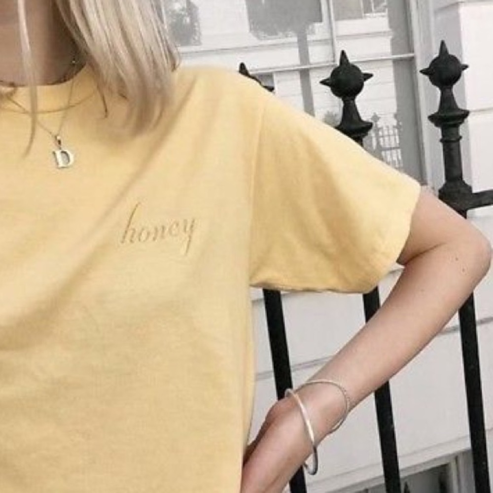 Brandy Melville John Galt ‘Honey’ Tee